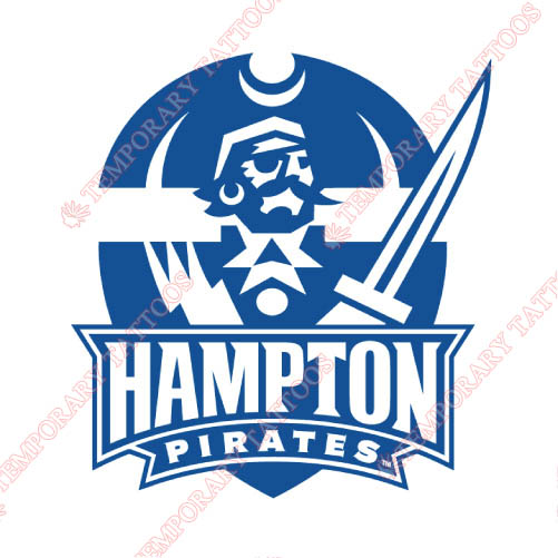 Hampton Pirates Customize Temporary Tattoos Stickers NO.4530